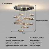 Modern Water Drop Led Ceiling Lights Living Dining Room Led Ceiling Chandeliers Lighting Home Decor Cafe Ceiling Lamp Luminaire