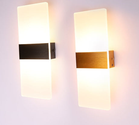 LED Wall Light 220V 110V Bedroom Bedside Light Living Room Balcony Aisle Wall Lamp Corridor Wall Sconce Lamp