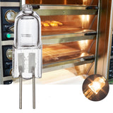 Oven Lamp G4 LED 12V 20W Oven Bulb Halogen Lamp Kitchen High Temperature Resistance Chandelier Wall Lamp Dryer Bulb Oven Light