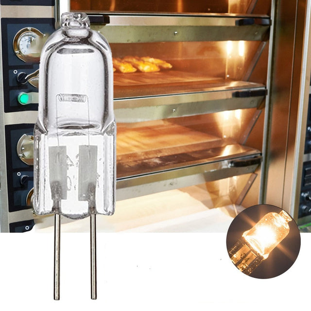 Oven Lamp G4 LED 12V 20W Oven Bulb Halogen Lamp Kitchen High Temperature Resistance Chandelier Wall Lamp Dryer Bulb Oven Light