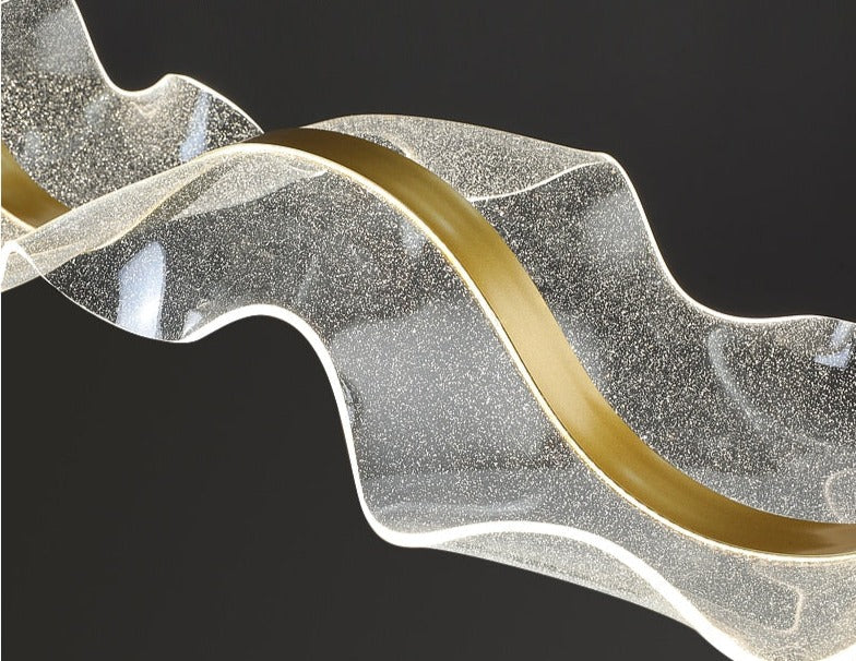 Modern LED Novelty Chandelier lighting Dining Room Kitchen Island Acrylic Long Hanging Lamp Restaurant Bar Lobby Deco Luminaires