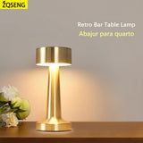 Retro Bar Table Lamp Lampara De Noche Dormitor Abajur Room Decor Decoration Chambre Desk Bedroom Coffee Luces Led  Night Light
