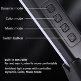 RGB LED Desktop Floor Lamp Light Bars Night Light Music Rhythm Atmosphere Lights Backlight for Gaming TV Room Decoration Lamp