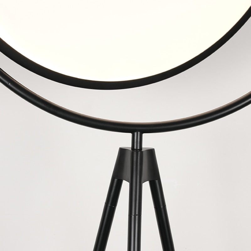 Modern New Tripod moon floor lamp for Living study Room  hotel  Art design Eye protection Standing Light Indoor Decoration