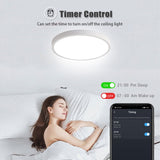 3.0 Smart Ceiling Light Wi-fi RGBCW Led Ceiling Lamp Livingroom Home Decoration Smart Lamp For Alexa, Google Home
