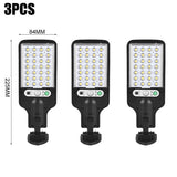 4PCS 2000LM Solar Led Light Outdoor Wall Lamp IP65 Waterproof With Motion Sensor for Home Patio Path Yard Pool Garden Lighting