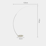 Nordic Minimalist Creative C-shaped Lamp Living Room Sofa Bedroom Study Bedside Corner Led Dimmable Remote Control Floor Lamp