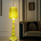 Kartell Kabuki Hollow Floor Lamp Modern Luxury LED Standing Light for Living Room Bedroom Home Decor Acrylic Corner Lighting
