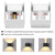 6W/10W LED Wall Light Outdoor Waterproof IP65 Porch Garden Wall Lamp &amp; Indoor Bedroom Bedside Decoration Lighting Lamp Aluminum