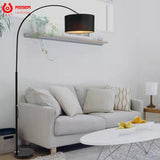 RSSER New Modern Nordic Big Sale Simple LED Floor Lamp Black White Standing Light Corner Apartment Lamp For Bedroom Decoration