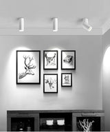 Dimmable Rotating LED Downlights COB LED Ceiling Spot Lights AC110-220V LED Wall Lamp Warm Cold White Indoor Lighting