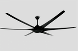 100 Inch Large Ceiling Fans With Light DC Motor Reverse Blades 110V 220V Stainless Ceiling Fans Ventilator De Techno Silver Fan