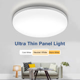Modern Led Ceiling Lamp 48W 36W 24W Square/Round Ceiling Lights 220V 110V Panel Light for Bedroom Kitchen Living Room Lightings