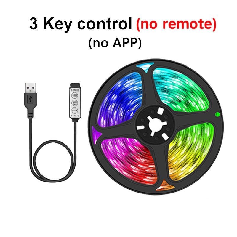 LED Strip Light TV Desktop Screen Backlight Lamp Tape SMD5050 Bluetoot ...