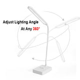 Foldable Table Lamp USB Rechargeable LED Night Lights Dimmable Touch Control Desk Lamp Students Books Light Bedroom Decoration