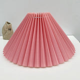 DIY pleated lampshade table lamp / wall lamp / floor lamp / chandelier cloth cover E27 lighting accessories
