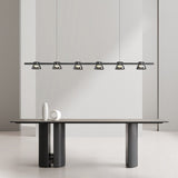 Modern Dinning Room Chandelier Lights Nordic Glass Novelty Decor Chandelier Lighting For Kitchen LED Long Hanging Light Fixture