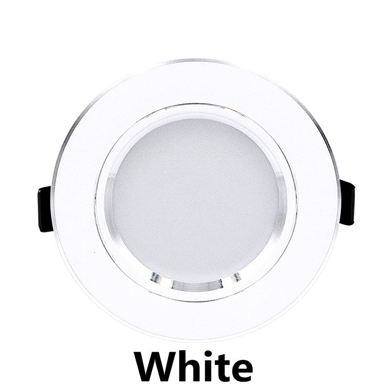 LED Downlight 5W 9W 12W 15W 18W Recessed Round LED Ceiling Lamp AC 220V 230V 240V Indoor Lighting Warm White Cold White