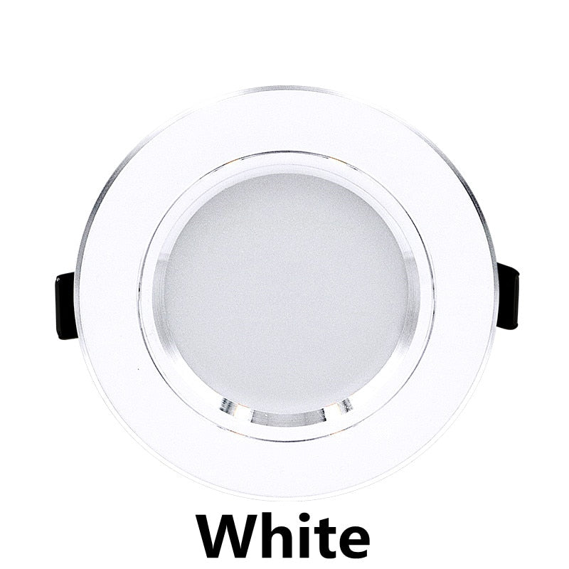 LED Downlight 5W 9W 12W 15W 18W Recessed Round LED Ceiling Lamp AC 220V 230V 240V Indoor Lighting Warm White Cold White
