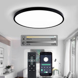 Ultra-thin Dimmable LED Ceiling Panel light Smart APP/Remote Control 