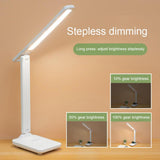 XIAOMI Led Desk Lamp 3 Color Dimmable Touch Foldable Table Lamp Bedside Reading Dormitory Eye Protection USB ReChargeable Light