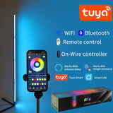 RGB LED Floor lamp 180CM Smart APP Remote Control Modern Corner Floor Light Atmospheric Standing Stand Light Indoor Home Decor
