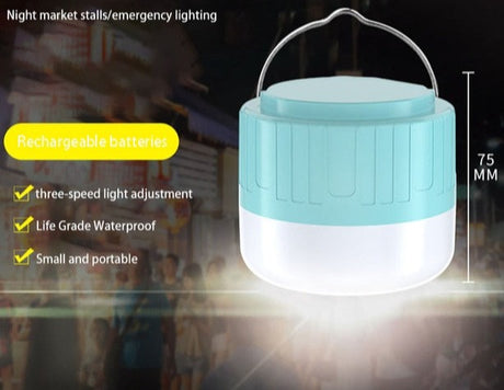 Portable Camping Lights Rechargeable lamp Led Light Lantern Emergency Bulb High Power Tents Lighting Flashlight Equipment Bulb