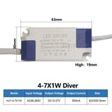 LED Driver 300mA 1W 3W 5W 7W 12W 18W 20W 25W 36W Constant Current Driver Power Supply AC85-265V DownLighting Transformers Bulb