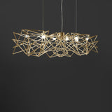 Nordic modern restaurant led chandeliers novelty luxury art bar decoration lighting minimalist living room bar hanging lights