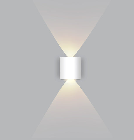 LED Wall Light IP65 Waterproof Outdoor Fence Garden Aluminum IP20 ABS Indoor Fashion Lamp For Living Room Stairs Corridor