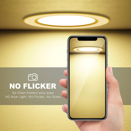 LED Downlight 3W 5W 7W 9W 12W Recessed Round LED Ceiling Lamp AC 220V 230V 240V Spot light Indoor Lighting Warm White Cold White