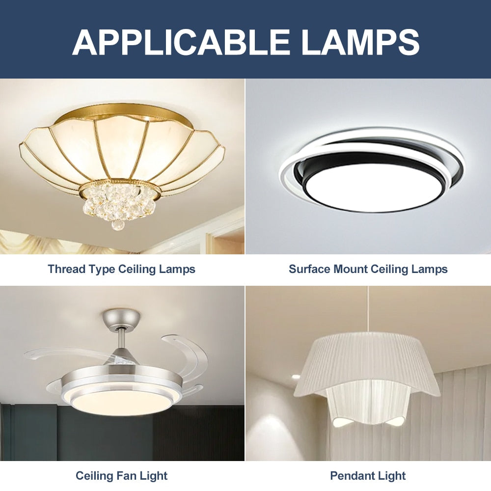 Led Module 220v Led Ceiling Light Replacement Panel Led Light 18W 24W 30W 36W 40W 50W Round Module For Ceiling Lamp Ceiling Fan