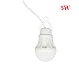 LED Lantern Portable Camping Lamp Mini Bulb 5V USB Power Book Light Reading Student Study Table Lamp Super Birght for Outdoor