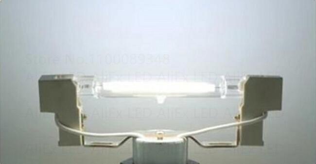 High Power LED R7s COB Glass Tube 118mm J118 78mm J78 COB Light Bulb AC1110V 120V 130V 220V 230V 240V Home Replace Halogen Lamp