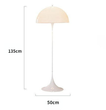 Modern minimal floor lamps Acrylic E27 designer white floor lamps For Bedroom Study restaurant Deco creative sofa lamp