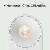 XRZLux Surface Mounted Square LED Downlight Ultra-thin LED Ceiling Lamp COB 12W 25W Ceiling Spotlight For Indoor Decor Lighting