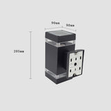 E27 Lights Lighting Outdoor Wall Light Waterproof Up Down Aluminum Garden Light Wall Lamp Corridor Lighting EU US