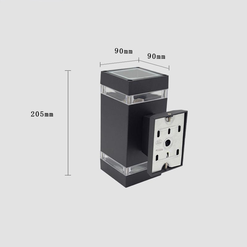 E27 Lights Lighting Outdoor Wall Light Waterproof Up Down Aluminum Garden Light Wall Lamp Corridor Lighting EU US