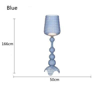 Kartell Kabuki Hollow Floor Lamp Modern Luxury LED Standing Light for Living Room Bedroom Home Decor Acrylic Corner Lighting