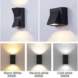 5W 10W Modern Simple Creative Outdoor Waterproof Wall Lamp LED Courtyard Lamps Gate Lamp Terrace Balcony Garden Wall Light