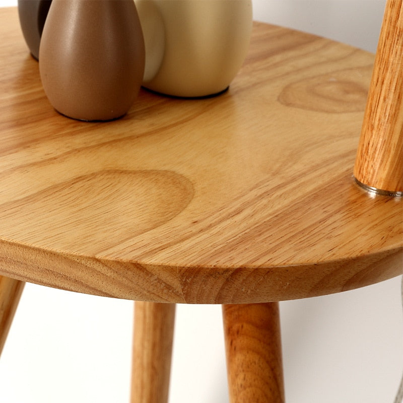 Modern Smart Wireless Charging Wood Floor Lamp For Living Room Bedroom Reading Study Lighting Tea Table Corner Standing Light