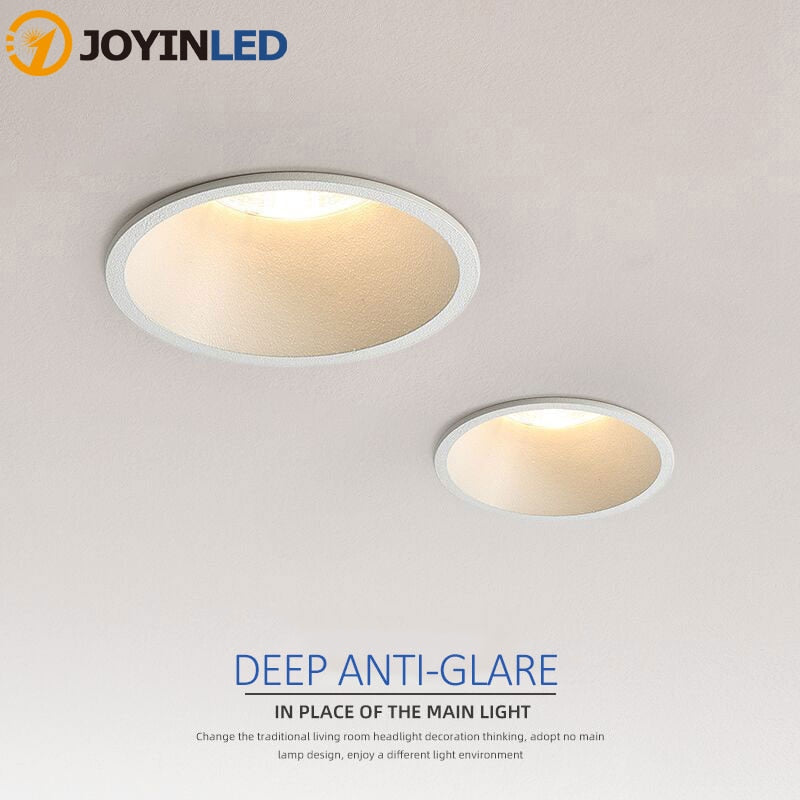 2021 Dimmable Anti-corrosion LED Downlight Anti-Glare Led Ceiling Lamp LED Spot Lighting Bedroom Kitchen Led Recessed Downlight