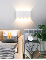 IP65 LED Wall Lamp Outdoor Waterproof Garden Lighting  Aluminum AC86-265 Indoor Bedroom Living Room Stairs Wall Light