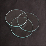 Diameter 97mm 90mm 79mm 74mm 70mm 67mm Glass Lens Round Flat Lens for LED Torch Downlight Flashlight Headlamp