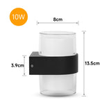 LED Wall Light Home Decorative Lamp Veranda Outdoors Porch Interior Lamps Bedroom Lustre Lighting Fixtures Exterior Wall Lights