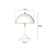 Creative Mushroom Table Lamp Bedroom Bedside Lamp Modern Minimalist Home Decor Desk Lamp Office Study Reading Lighting Fixtures