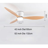 Modern Led Ceiling Fans With Lights Ceiling Light Fan Lamp Ceiling Fan With Remote Control Decorative BedroomHome 220v