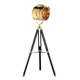 Nordic Retro Tripod Led Floor Lamp Silver Golden Industrial Studio Pendant Light Cafe Living Room Bedroom Decor Standing Light