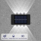 Solar Light Waterproof Solar Led Light Outdoor Sunlight Lamp for Garden Street Landscape Balcony Decor Solar Wall Lamp Outdoor