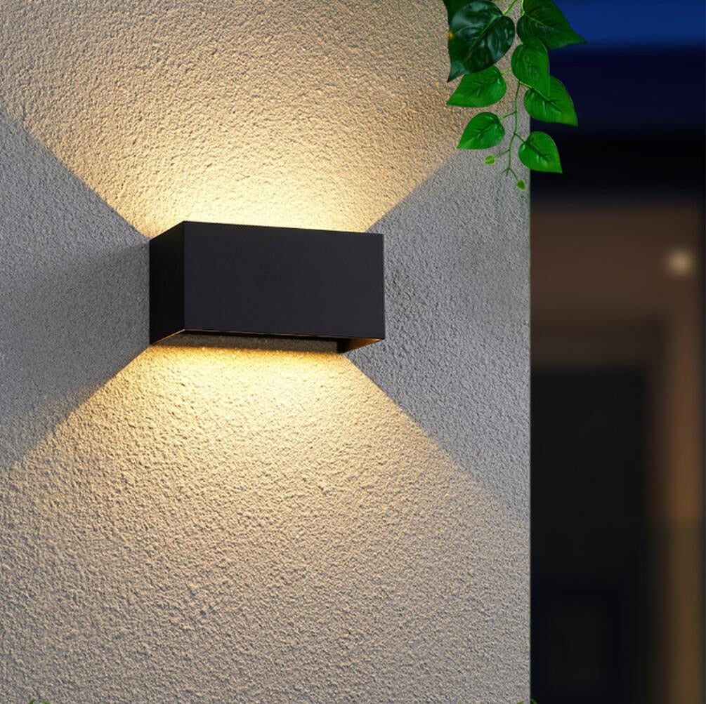 LED Waterproof 24W LED Wall Lamps Black/White Color Shell IP65 Waterproof Indoor Outdoor Lighting Aluminum Wall Light  arandela